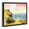Stupell Industries Beachy Head Lone Lighthouse Floating Frame, design by Courtney Haley